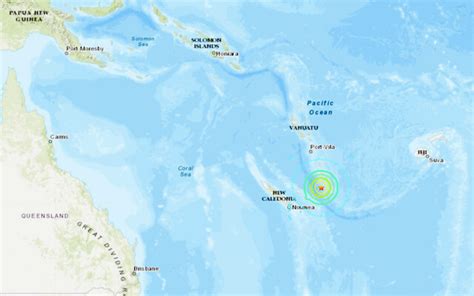 Powerful earthquake shakes South Pacific nation of Vanuatu; no tsunami threat