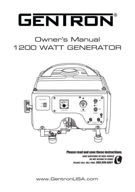 Powerpac plus 1200 watt generator owners manual. - Honda accord euro r cl1 service manual.