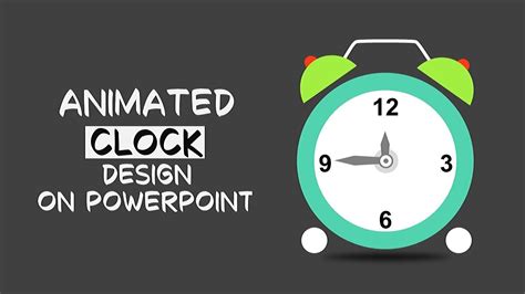 Powerpoint Clock Animation Download How To Create an Animated