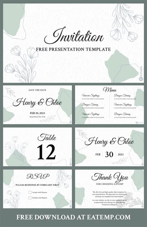 Powerpoint Invitation Templates