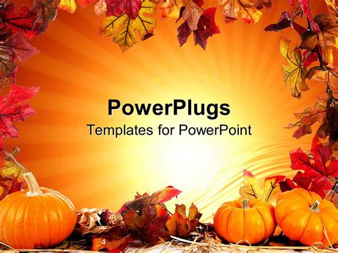 Powerpoint Template Autumn