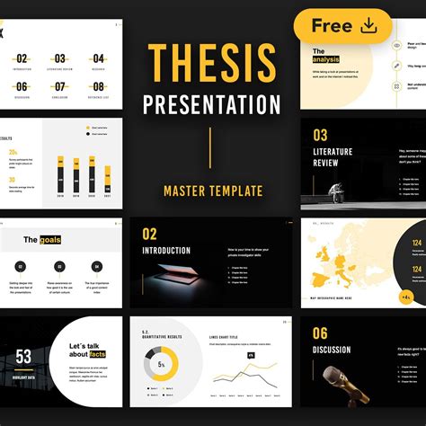 Powerpoint Template Thesis