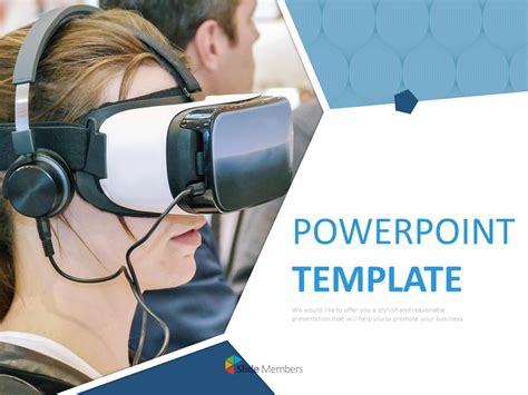 Powerpoint Template Virtual Reality