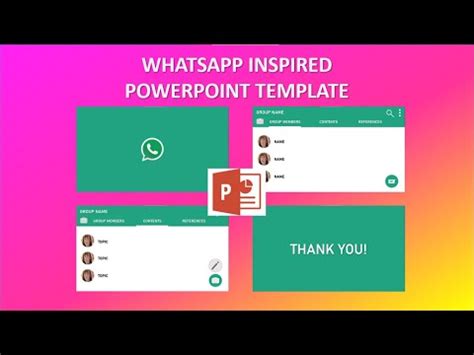 Powerpoint presentation on whatsapp