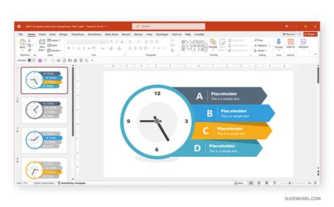 Powerpoint timer widget.  Another option is to create a bar or clock PowerPoint cou...