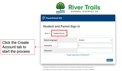 Student and Parent / Legal Guardian Sign In. Enter your Username and Password.