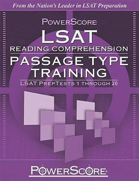 Read Online Powerscore Lsat Reading Comprehension Passage Type Training Lsat Preptests 1 Through 20 By David M Killoran