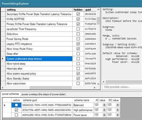 Powersettingsexplorer windows 11. .  ...
