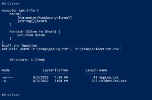 Powershell call function with parameters.  Enjoy the newfound power and Call P...