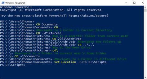 Powershell change profile location.  I would like to move this location to another ...