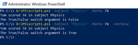 Powershell command line arguments array.  So, calling looks something like this...