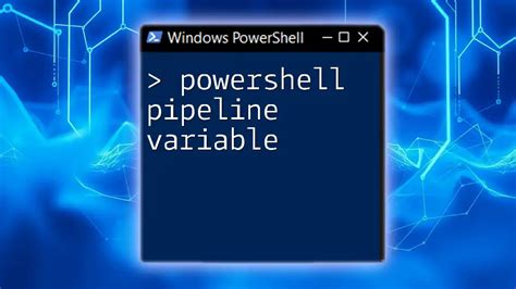 Powershell command output to variable.  6 days ago · Learn the difference betw...
