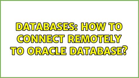 Powershell connect to oracle database.  My code: Remotely connect to oracle database by po...