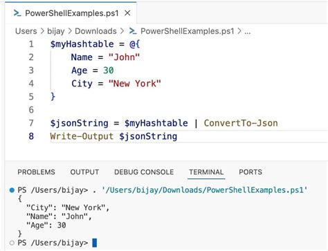 Powershell convert json to string one line. Encoding]::UTF8.  Convert ...