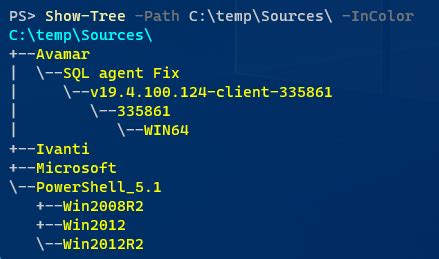 Powershell create directory tree.  Follow the steps below to generate a detailed directory tre...