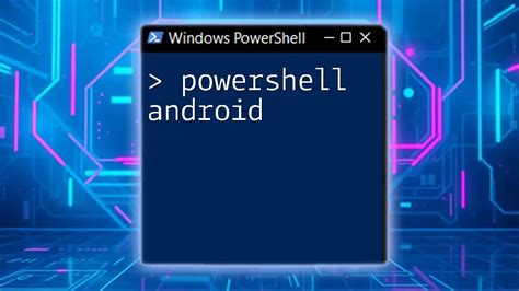 Powershell emulator android.  Head over to the Google Play Store and search f...