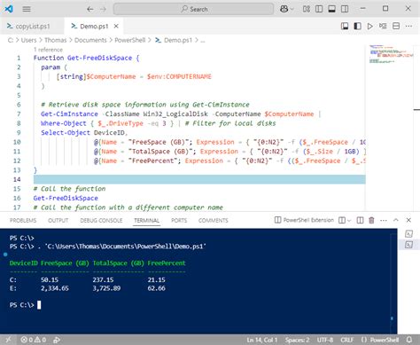 Powershell function parameters default value.  It can also convert plain text to s...