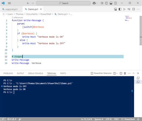 Powershell function switch parameter.  In this blog, we’ll demystify how...