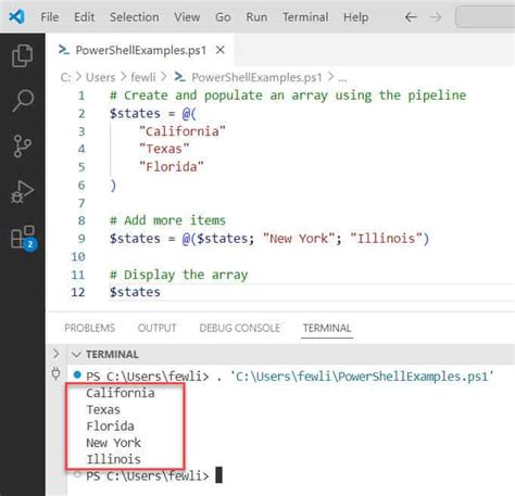Powershell join array.  when you add item, PowerShell creates a new array.  How to join tw...