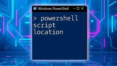 Powershell profile location.  The script is, in effect, dot-sourced, so any...