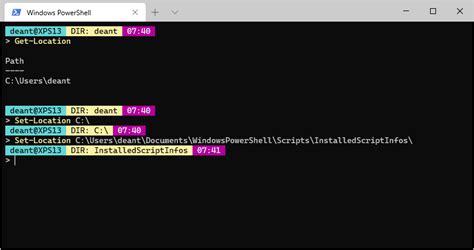 Powershell prompt customization.  To customize your PowerShell prompt, you can install ...