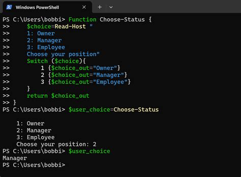Powershell prompt for choice.  Mar 25, 2016 · Take your PowerShell scripts to the next level w...