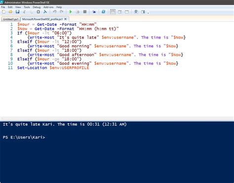Powershell script examples for beginners.  Start with a good tutorial or overview, and d...