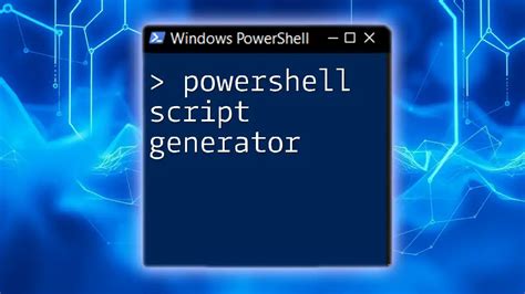 Powershell script tool. exe -Version 2), Windows will PowerShell tool to activat...