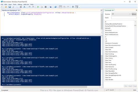 Powershell scripts. ps1 file that contains commands you can run automa...