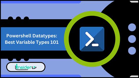 Powershell set variable type.  Learn everything about PowerShell data types, inc...