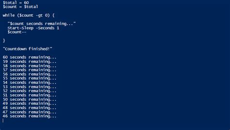 Powershell timer. 5 Engine Updates and Fixes Allow opt-out of the named-pipe listener u...