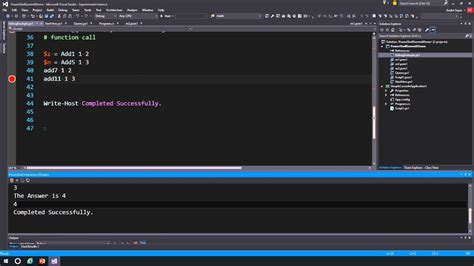 Powershell tools for visual studio 2017.  This repository is no longer maintained.  PowerShel...