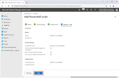 Powershell uninstall script.  •PowerShell can be a more scalable solut...