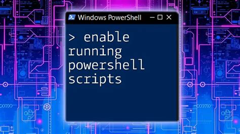 Powershell update cached credentials.  Enable running unsigned scripts by entering: Powers...
