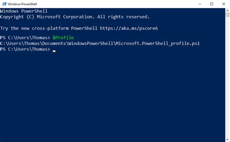 Powershell user profile path.  I installed Windows 11 and prior to this I was using Win...