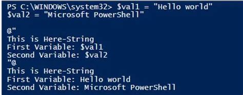 Powershell variable in string. Format - it's usually the easiest way to bu...