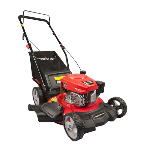 Powersmart lawn mower 144cc. This PowerSmart 21-inch Push Gas Lawn Mower designed with patented cutting technology that make ... 