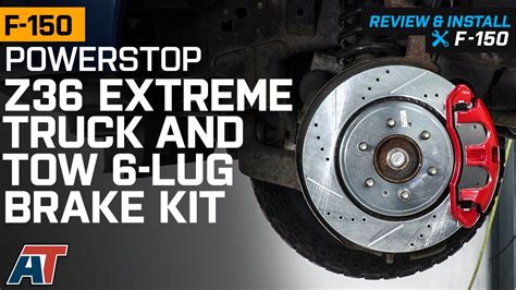 The Power Stop Z36 Truck & Tow Performance brake kit provides the superior stopping power demanded by those who tow boats, haul loads, tackle mountains, lift trucks, and play in the harshest conditions. The brake rotors are drilled to keep temperatures down during extreme braking and slotted to sweep away any debris for constant pad contact.. 