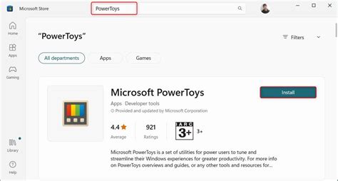Powertoys windows 11. .  ...