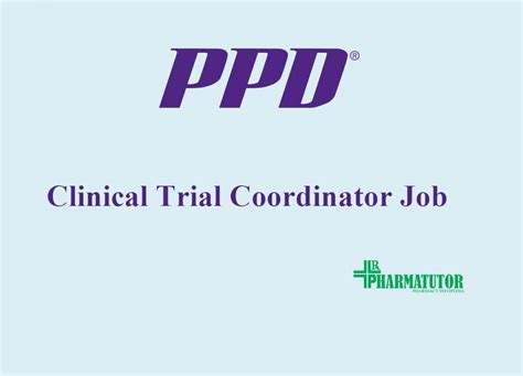 Average PPD Clinical Trial Coordinator salary in India is ₹ 4.2 Lakhs per year for employees with experience between 1 year to 4 years. Clinical Trial Coordinator salary at PPD ranges between ₹ 3.5 Lakhs to ₹ 5.0 Lakhs per year. Salary estimates are based on 31 latest salaries received from various employees of PPD..