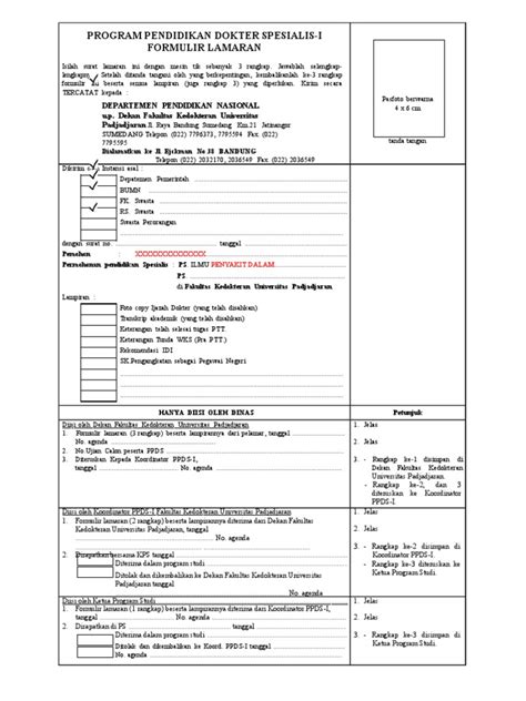 Ppds mata unhas. docx), PDF File (.  Mengisi formulir lamaran PPDS (formulir dap...