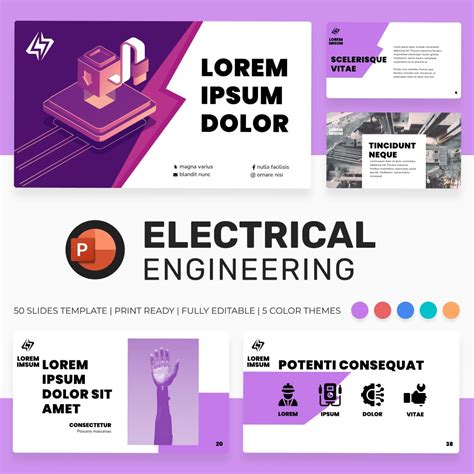 Ppt on industrial training of electrical engineering.  This vibrant, illustrat...