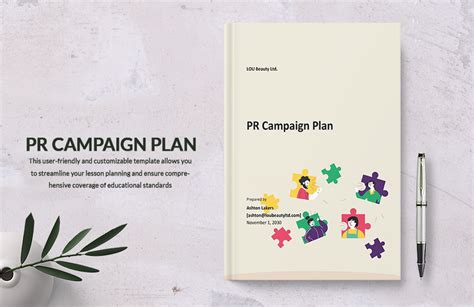 Pr Campaign Proposal Template Resume Examples