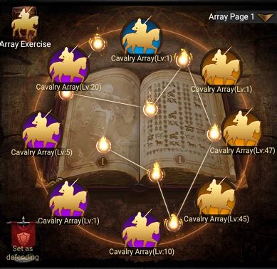 Practical Array Instructions in Clash of Kings Medium.