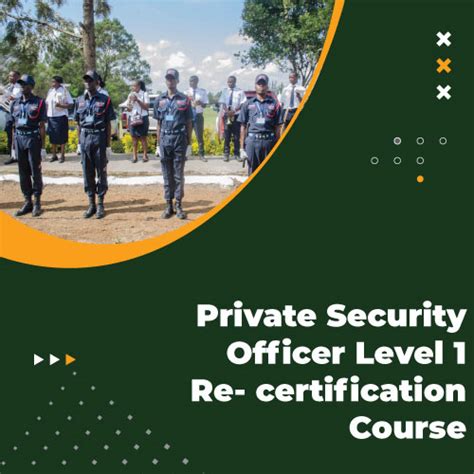 Practical Knowledge For A Private Security Officer