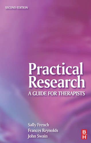 Practical Research A Guide For Therapists
