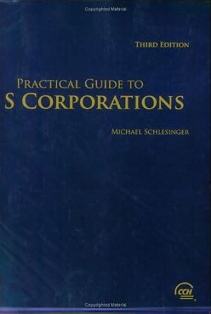 Practical guide to s corporations book. - Mccormick international 47 baler service manual.