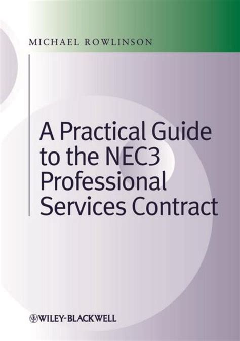 Practical guide to the nec3 professional services contract practical guide to the nec3 professional services contract. - Manual for the multi temperature refrigeration.