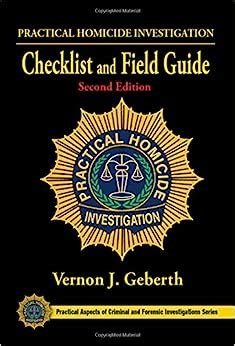 Practical homicide investigation checklist and field guide second edition practical aspects of criminal and. - The oxford handbook of the history of medicine oxford handbook.