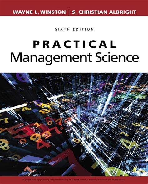 Practical management science winston albright problem solutions. - Download keeping up with the quants your guide to understanding and using analytics.